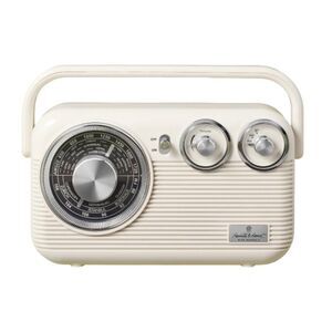 Hearth & Hand with Magnolia Retro Portable AM/FM Bluetooth Radio - Cream